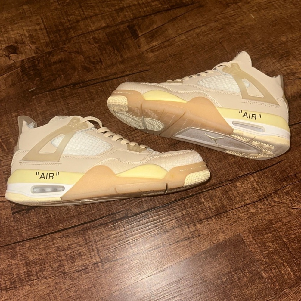 Jordan Sneakers in Cream and White - Picture 3 of 3